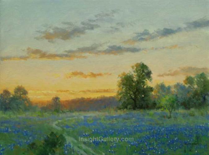 Bluebonnet Sunset by Robert Pummill